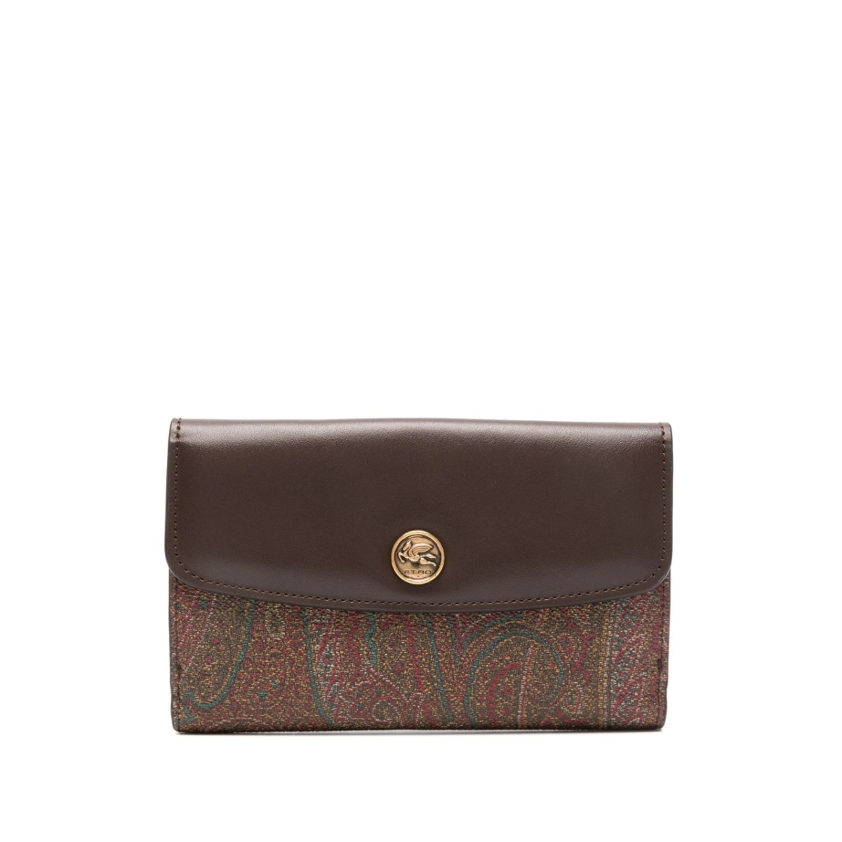 paisley-print wallet