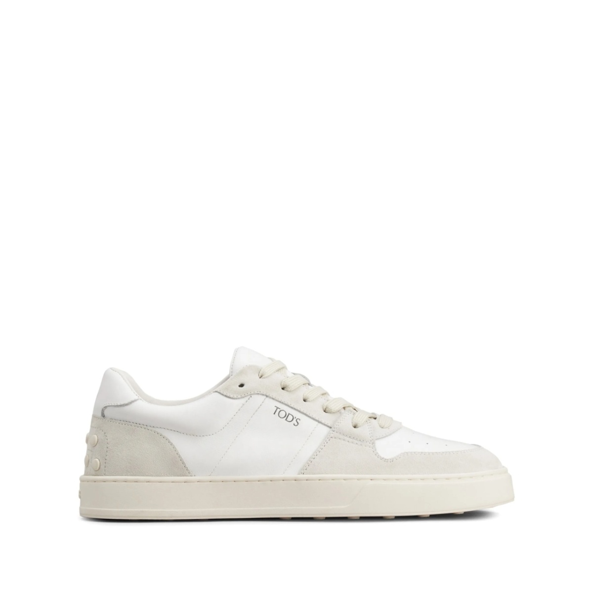 panelled suede sneakers