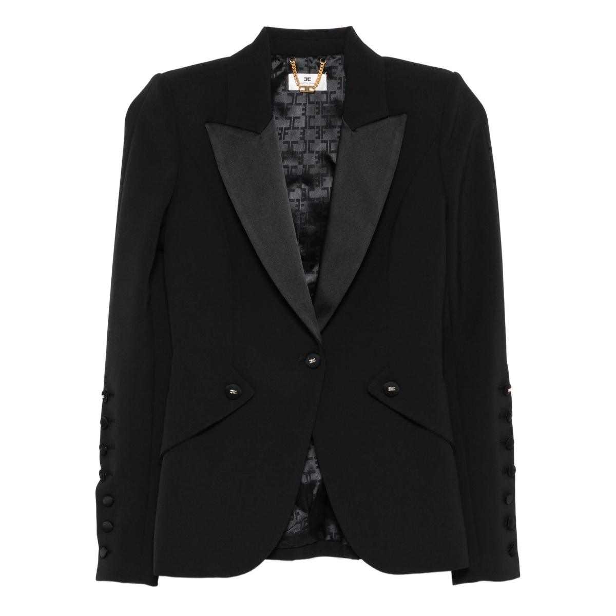 peak-lapels blazer