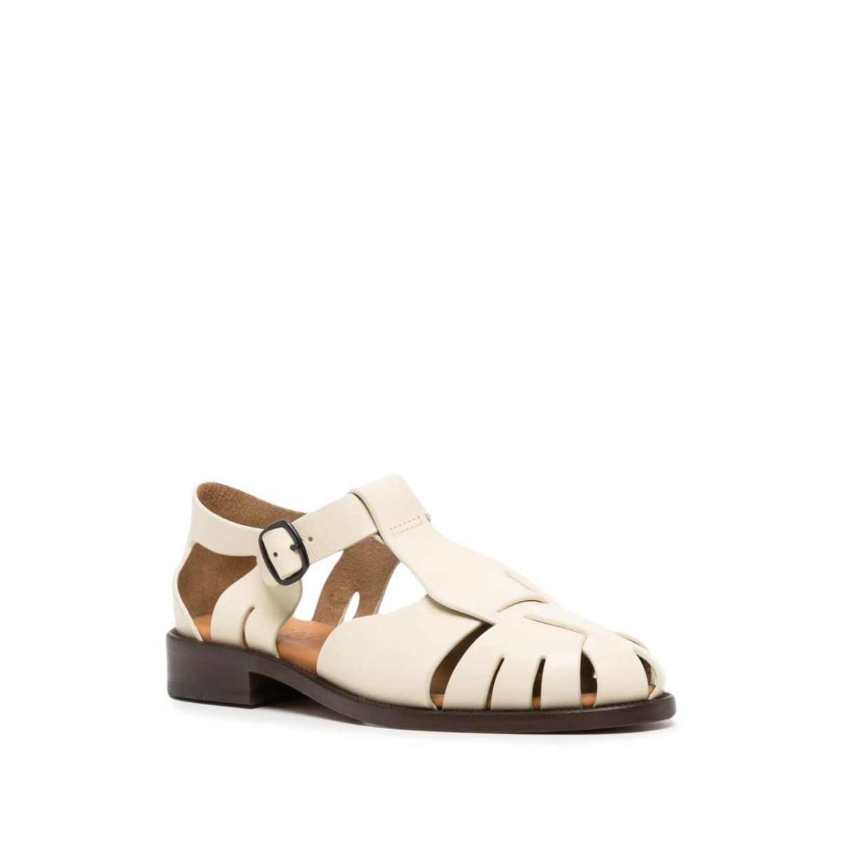 Pesca cut-out leather sandals - Img 2