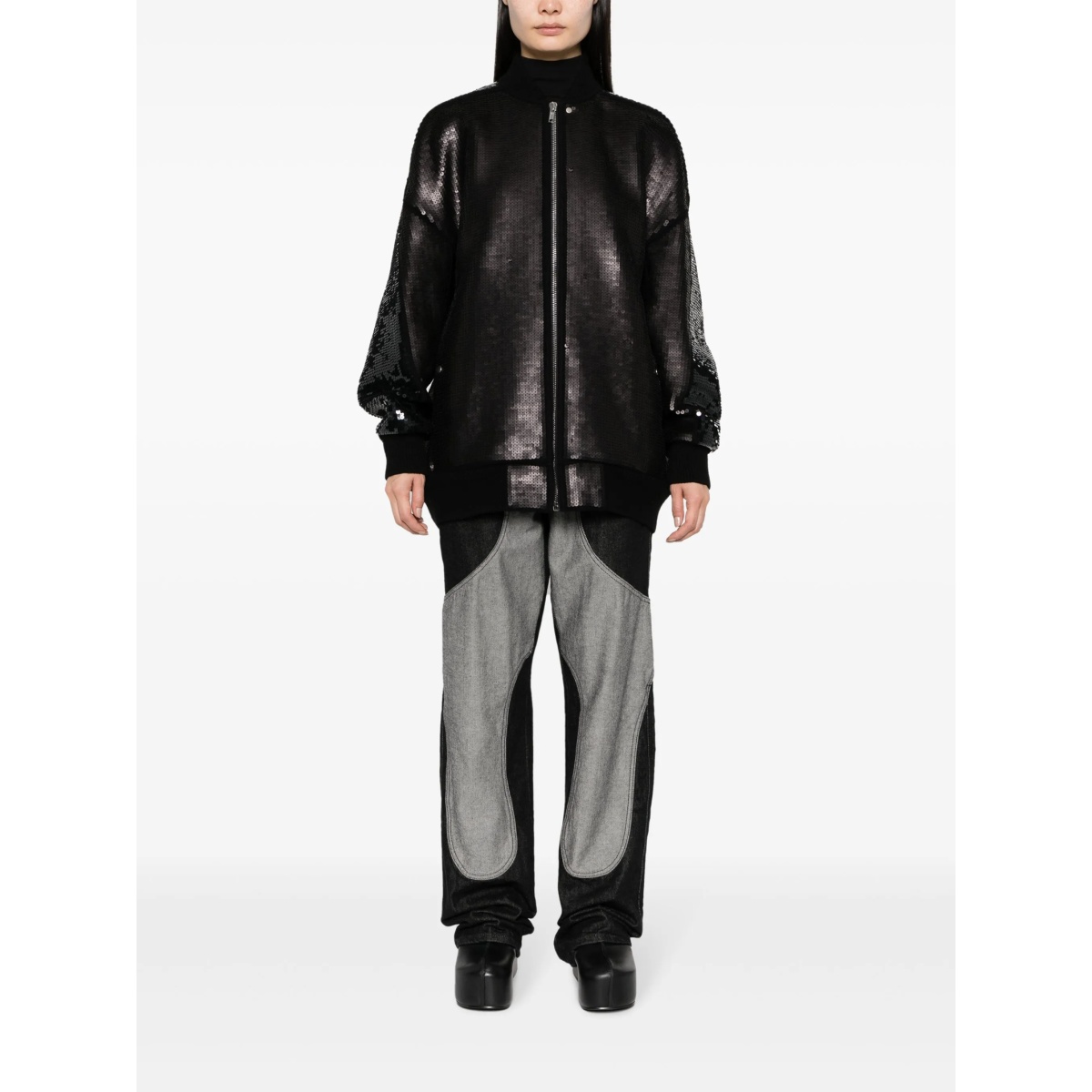 Peter sequin-embellished bomber jacket - Img 2