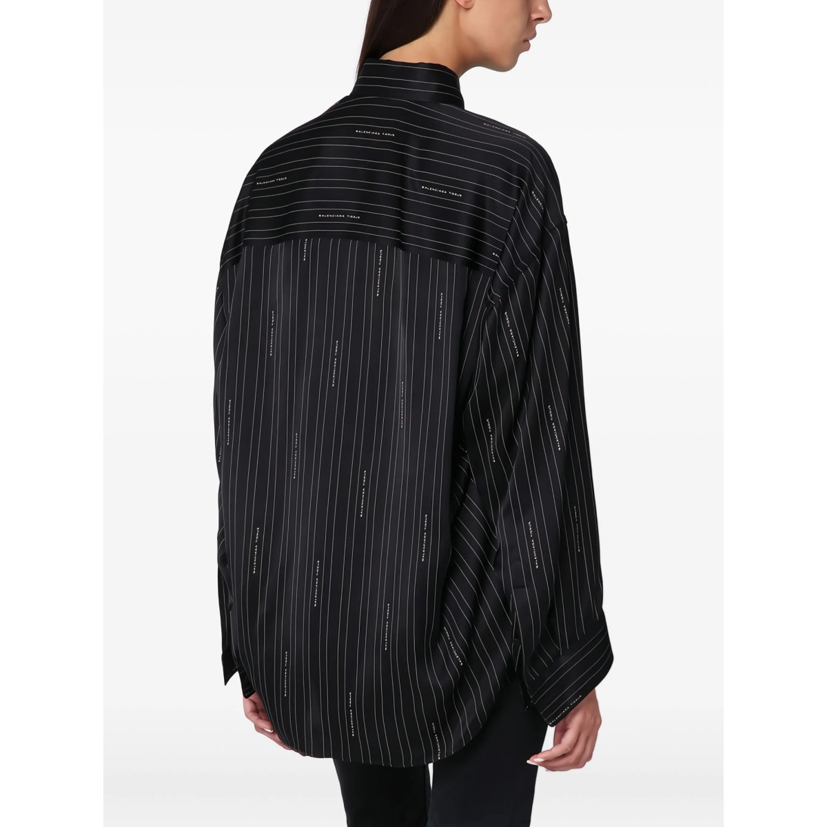 pinstripe logo shirt - Img 4