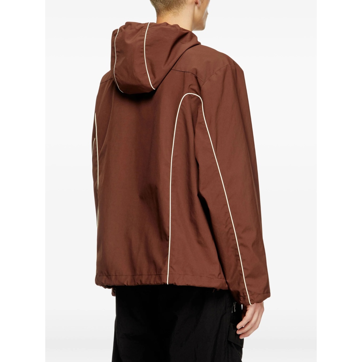 piped hooded jacket - Img 4