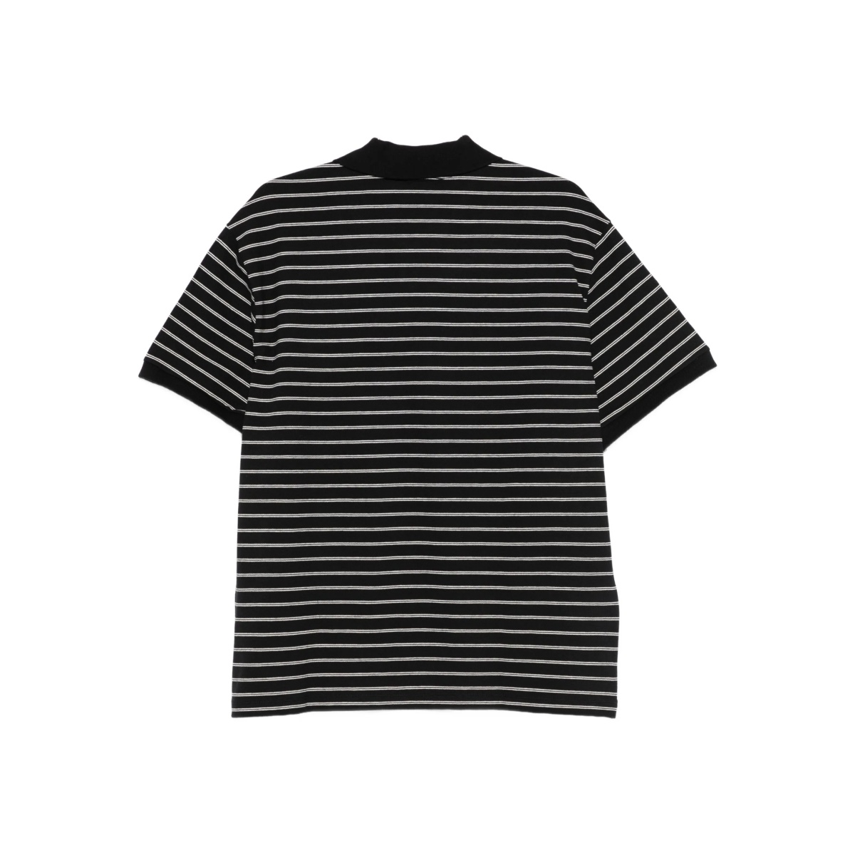 piqué short-sleeve polo top - Img 2