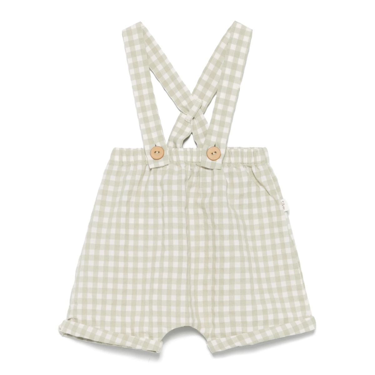 plaid shorts set
