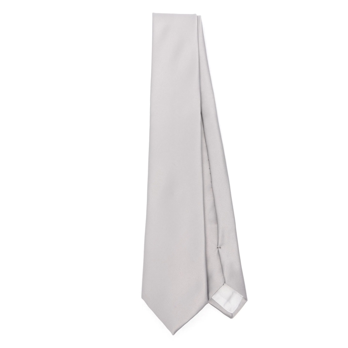 plain satin tie