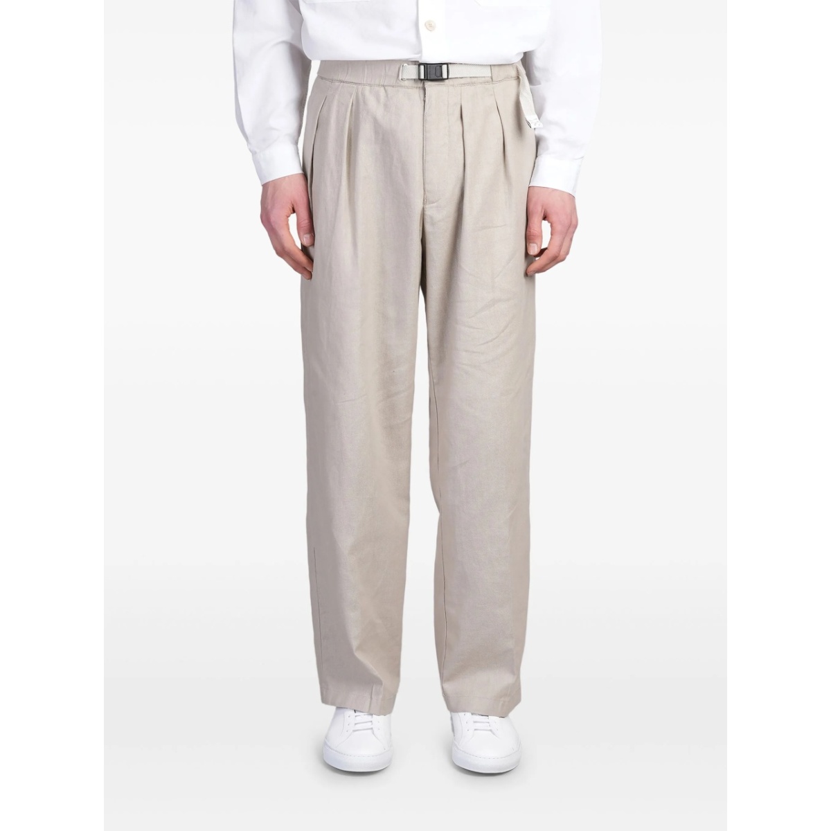 pleat-detailed trousers