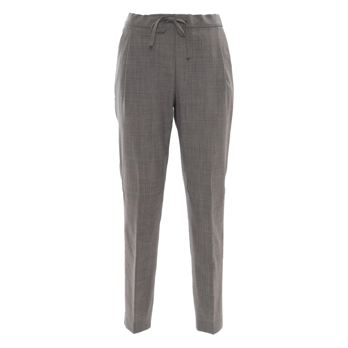 pleated drawstring trousers