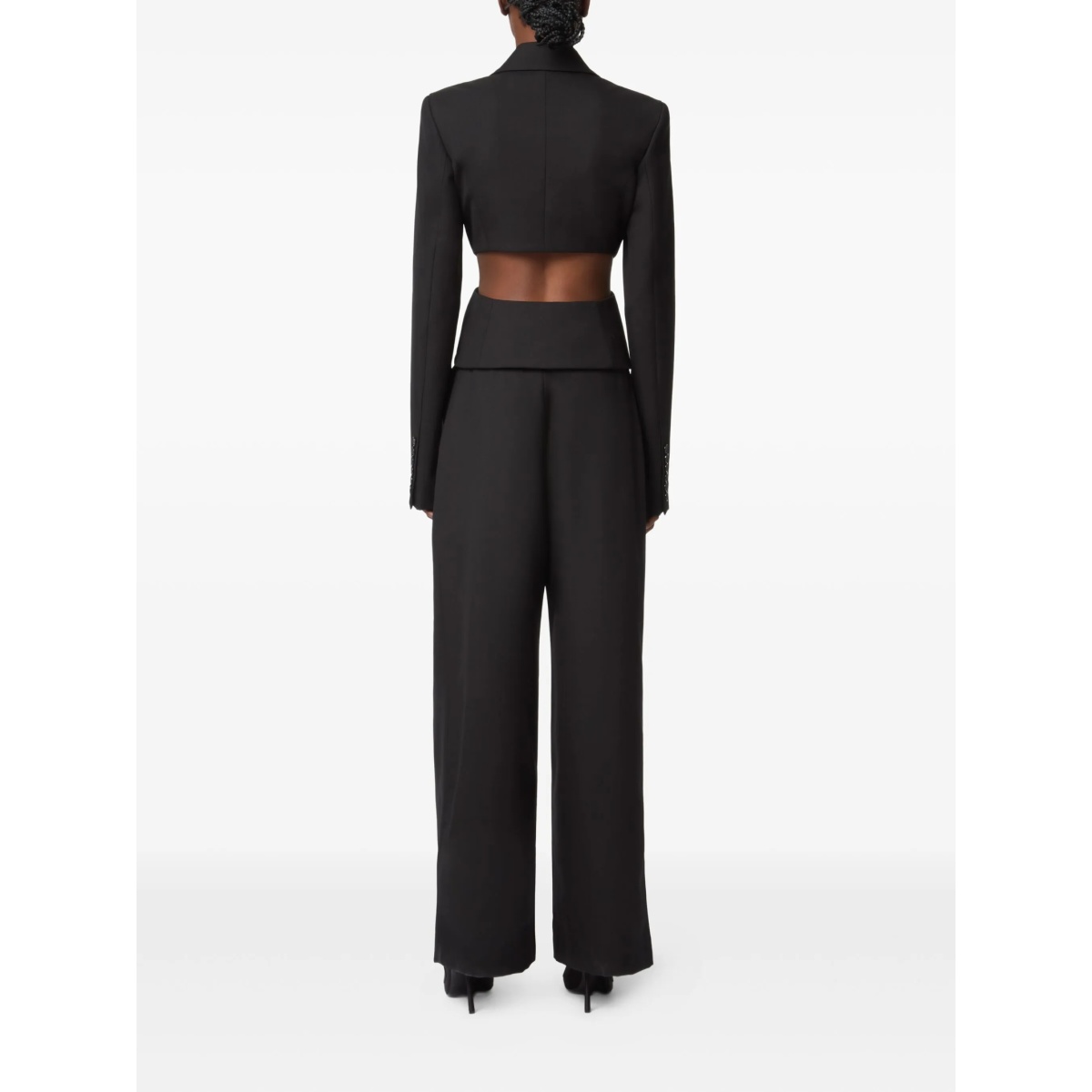 pleated gabardine trousers - Img 4