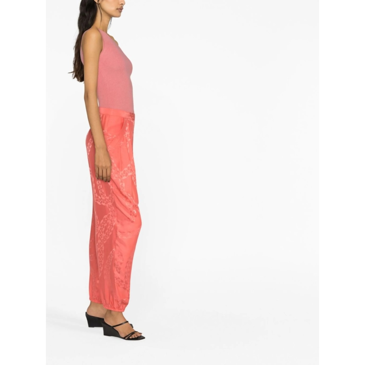 pleated tapered trousers - Img 4