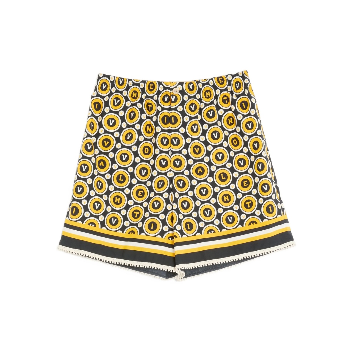 poplin bermuda shorts