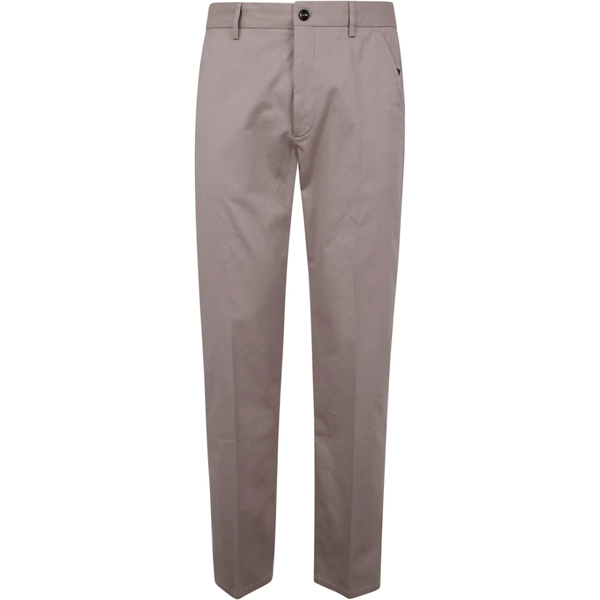 pressed-crease chino trousers