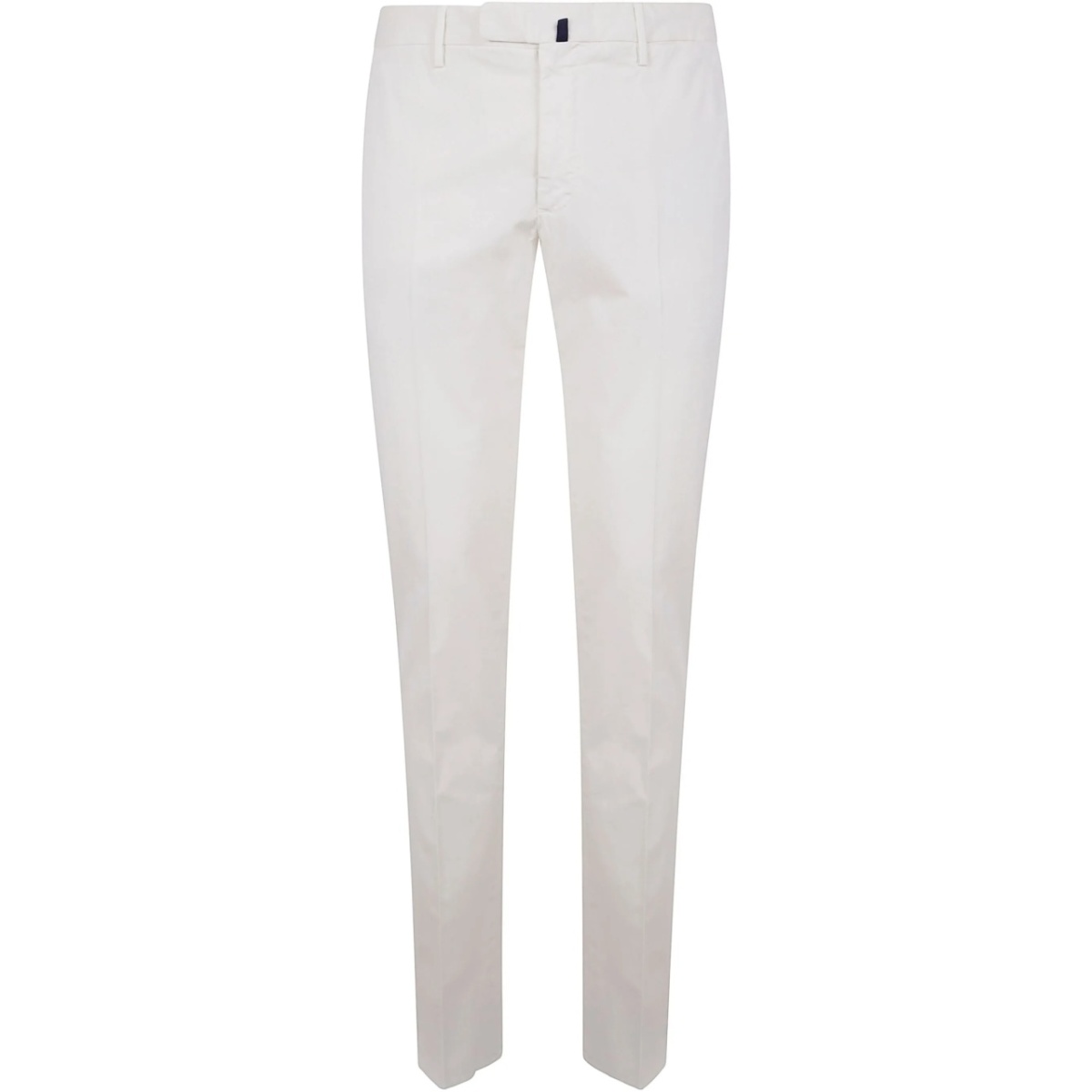 pressed-crease chino trousers