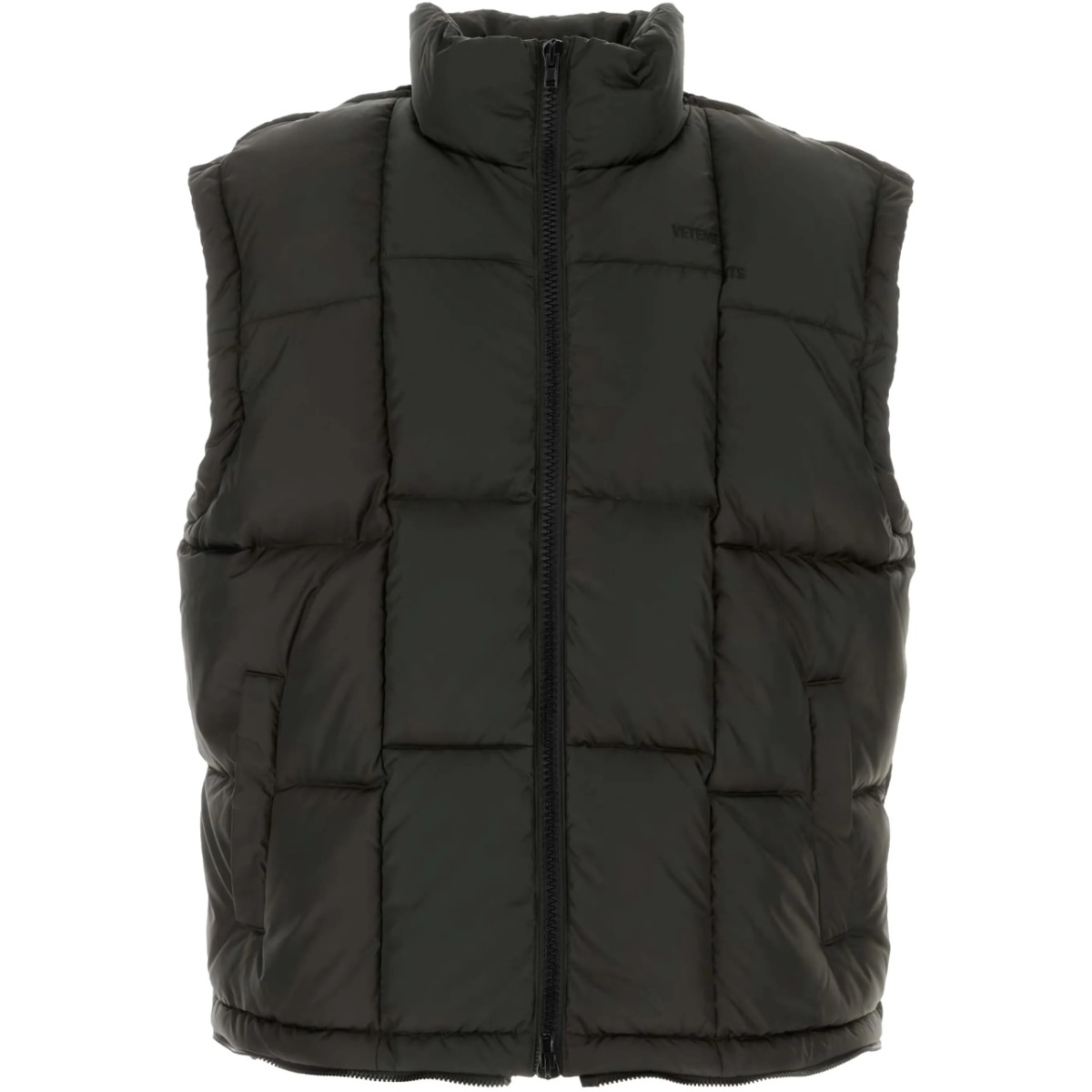 quilted down gilet