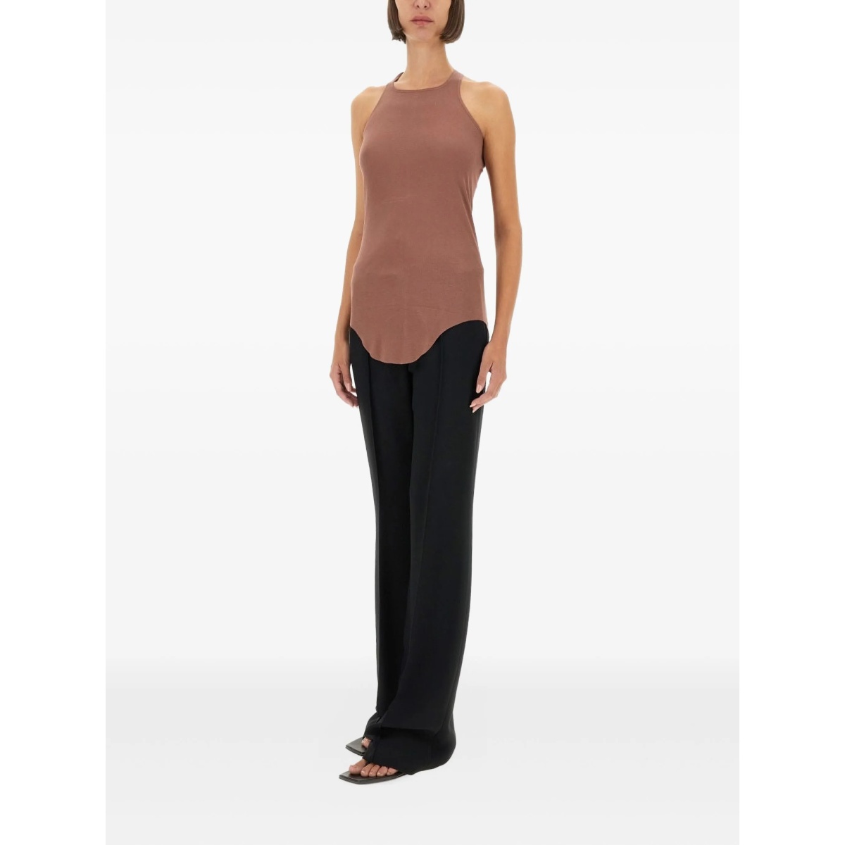 racerback curved-hem top - Img 2