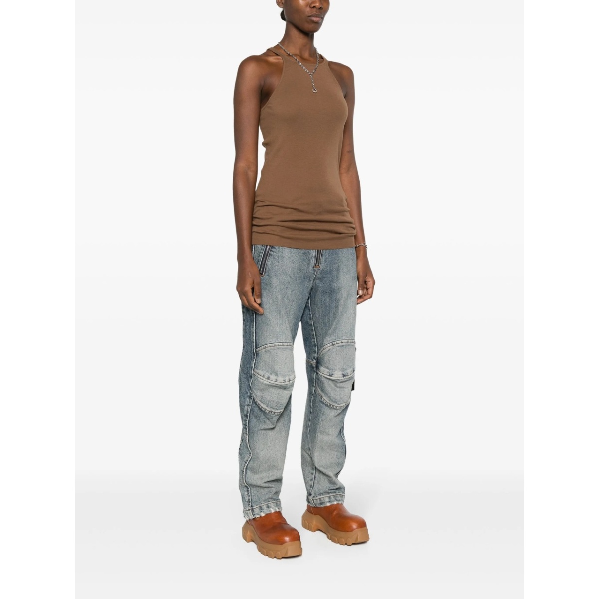 racerback organic cotton tank top - Img 3