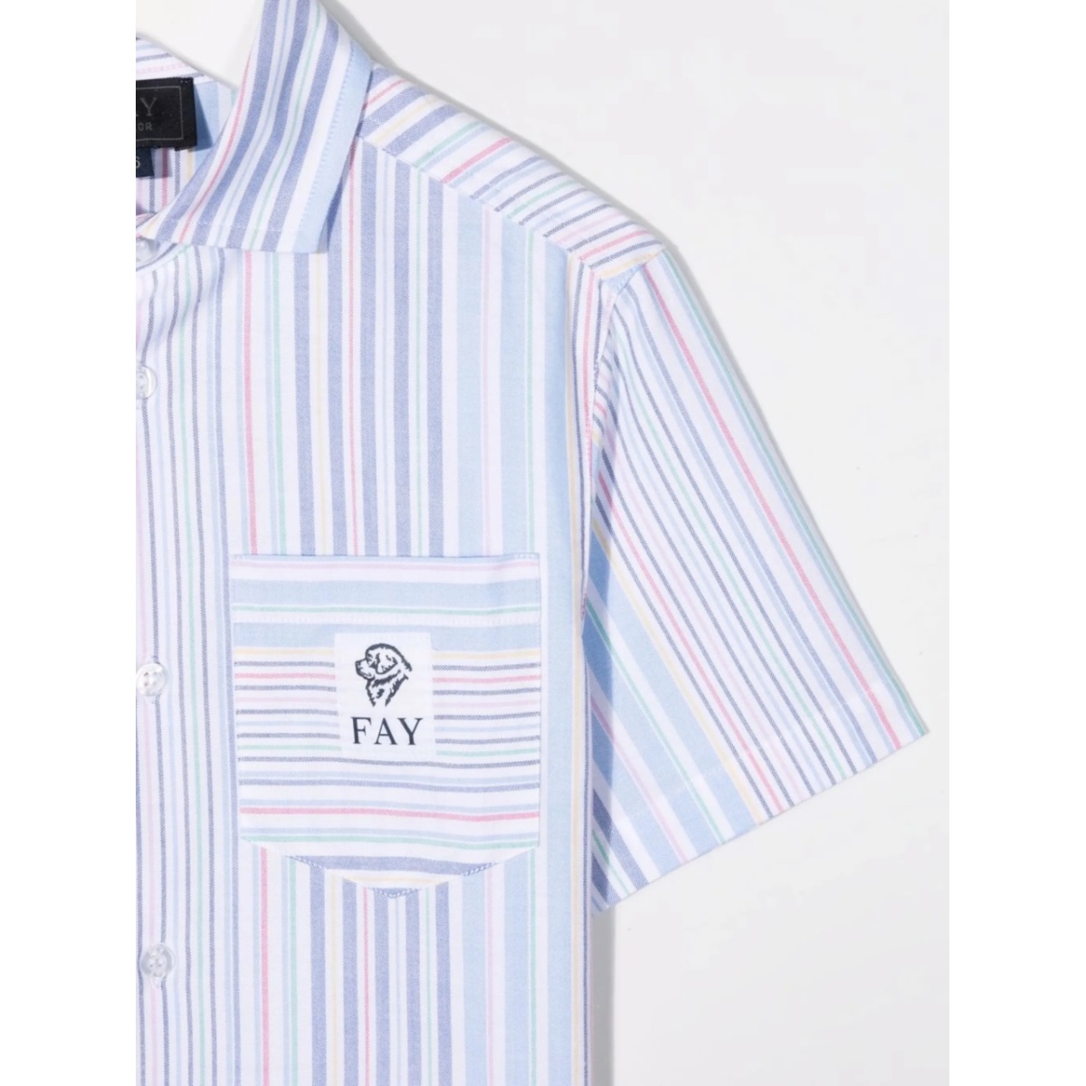 rainbow-stripe shirt - Img 3