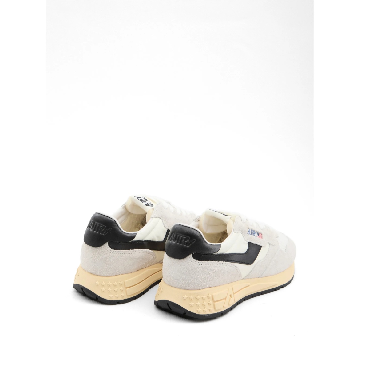 Reelwind suede leather low sneakers - Img 3