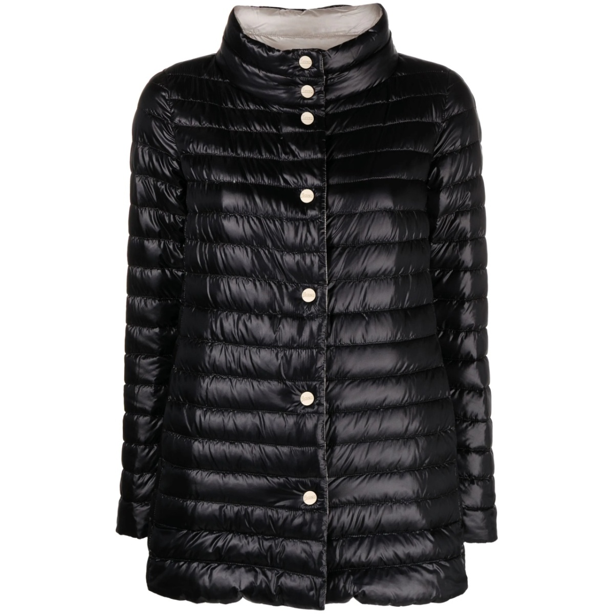 reversible goose-down puffer jacket