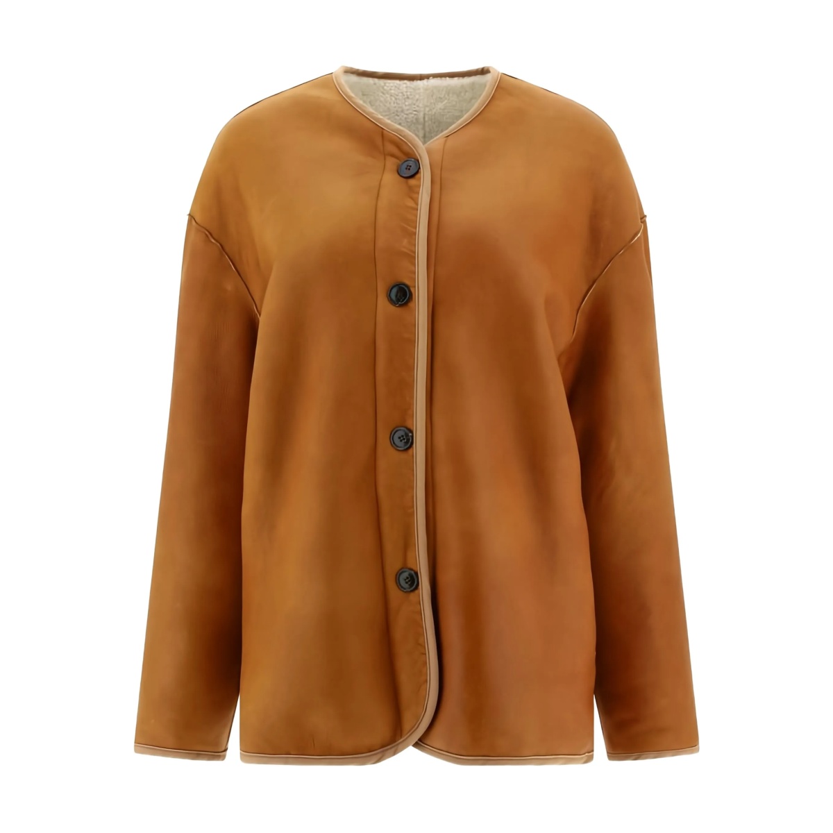 reversible shearling jacket