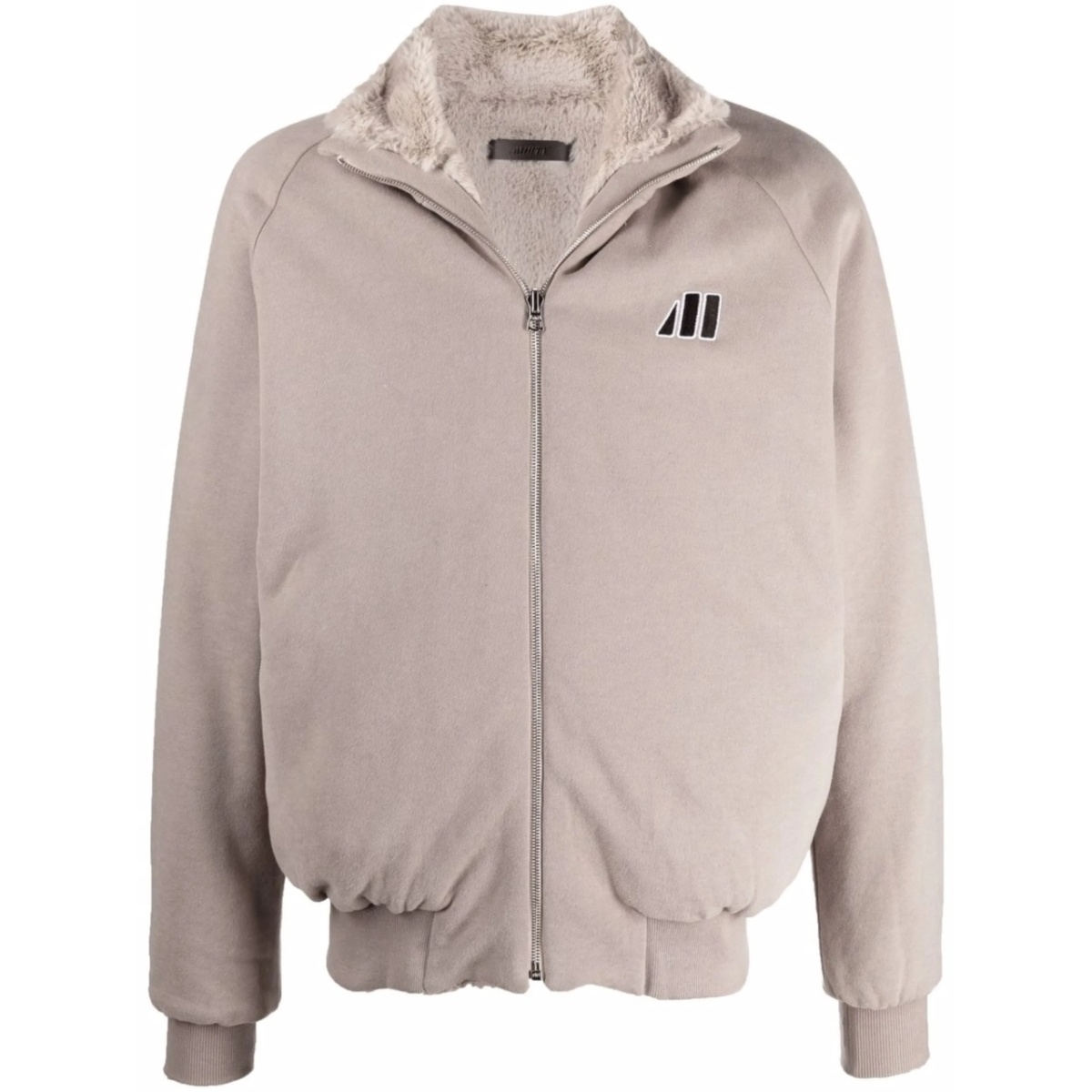 reversible zip-fastening jacket