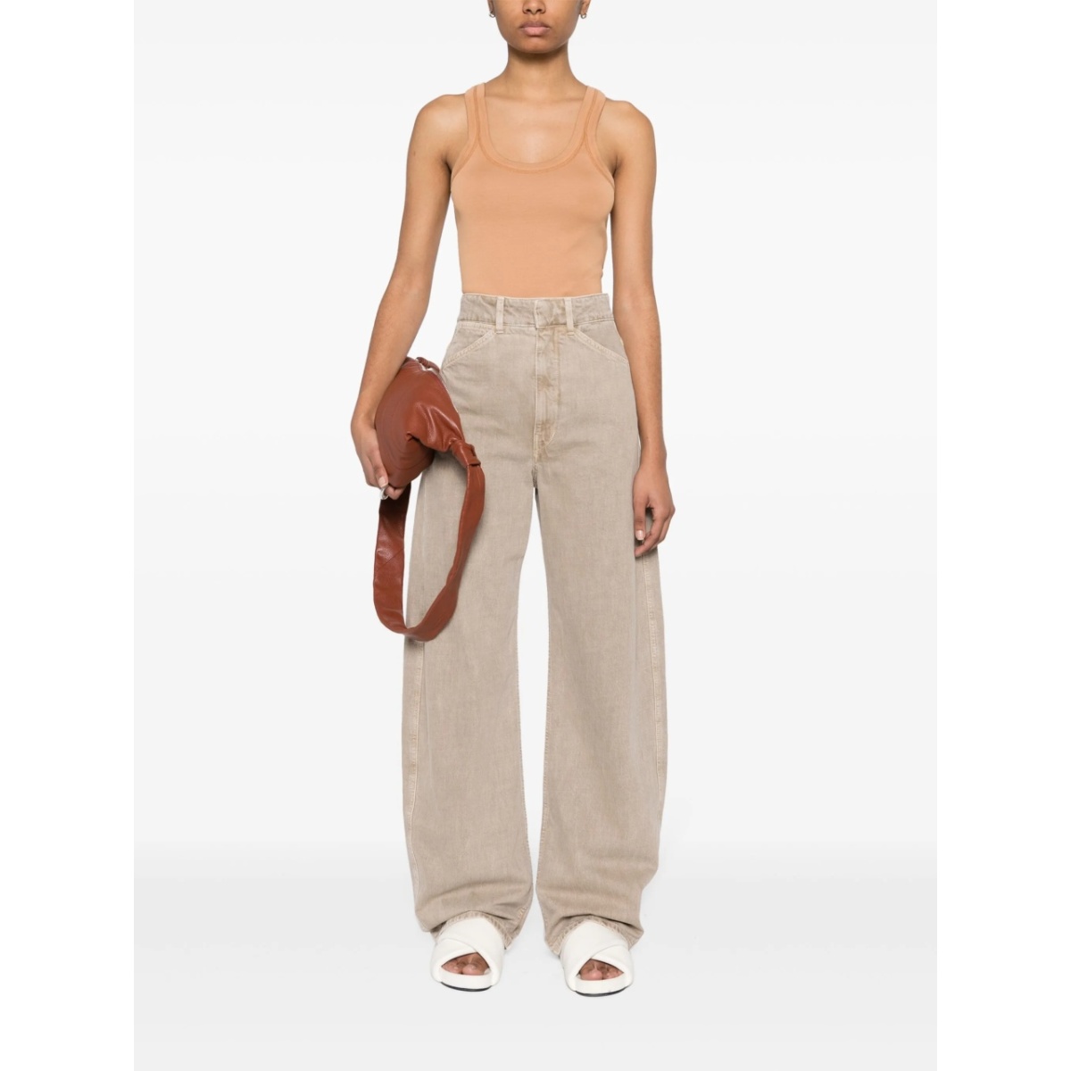ribbed cotton top - Img 2