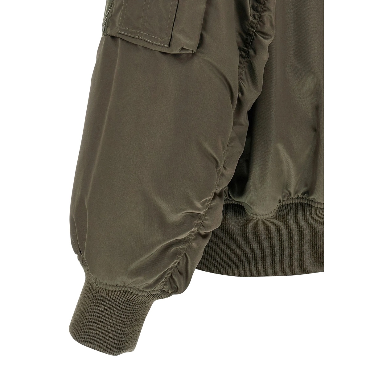 ribbed-cuff bomber jacket - Img 4