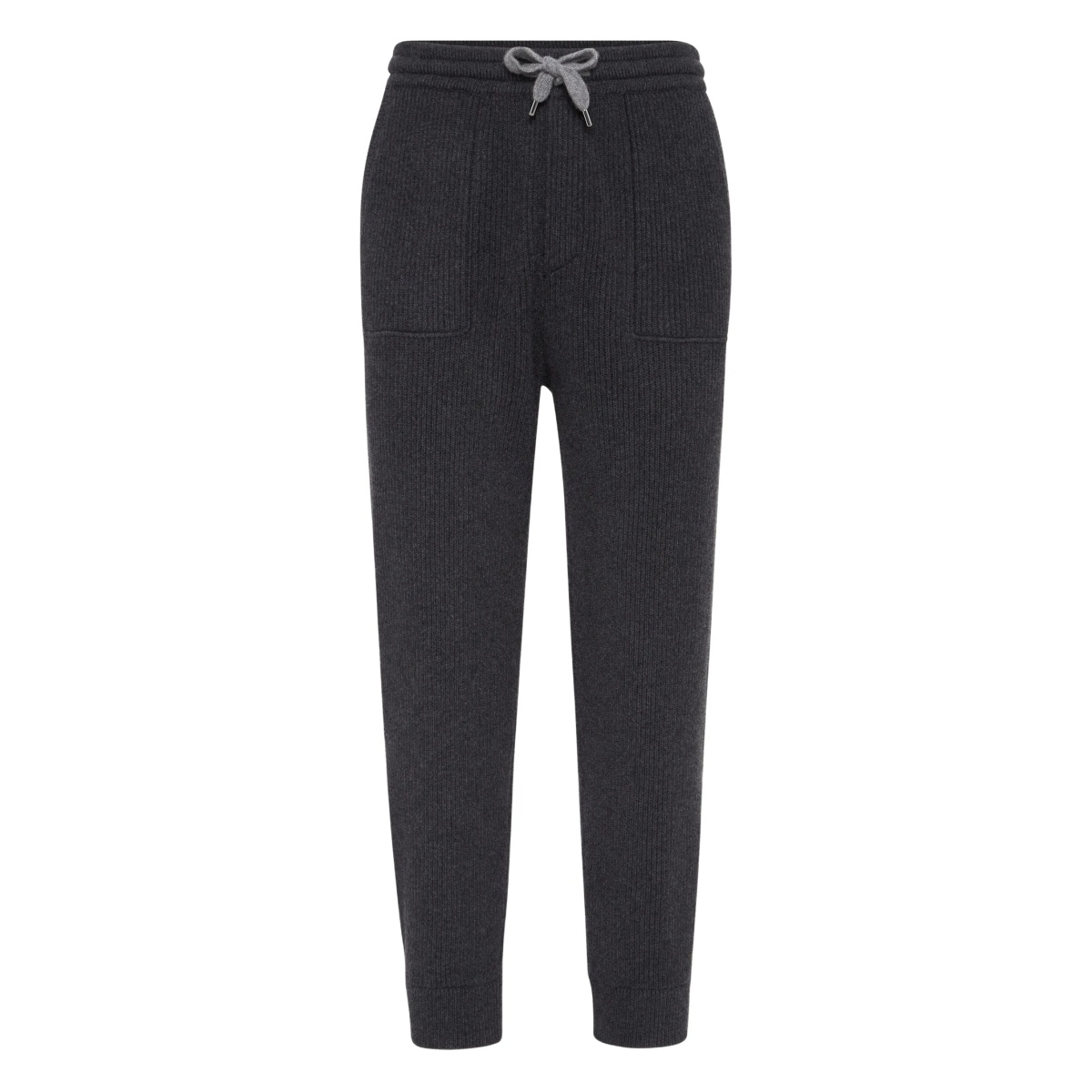 ribbed knit track pants