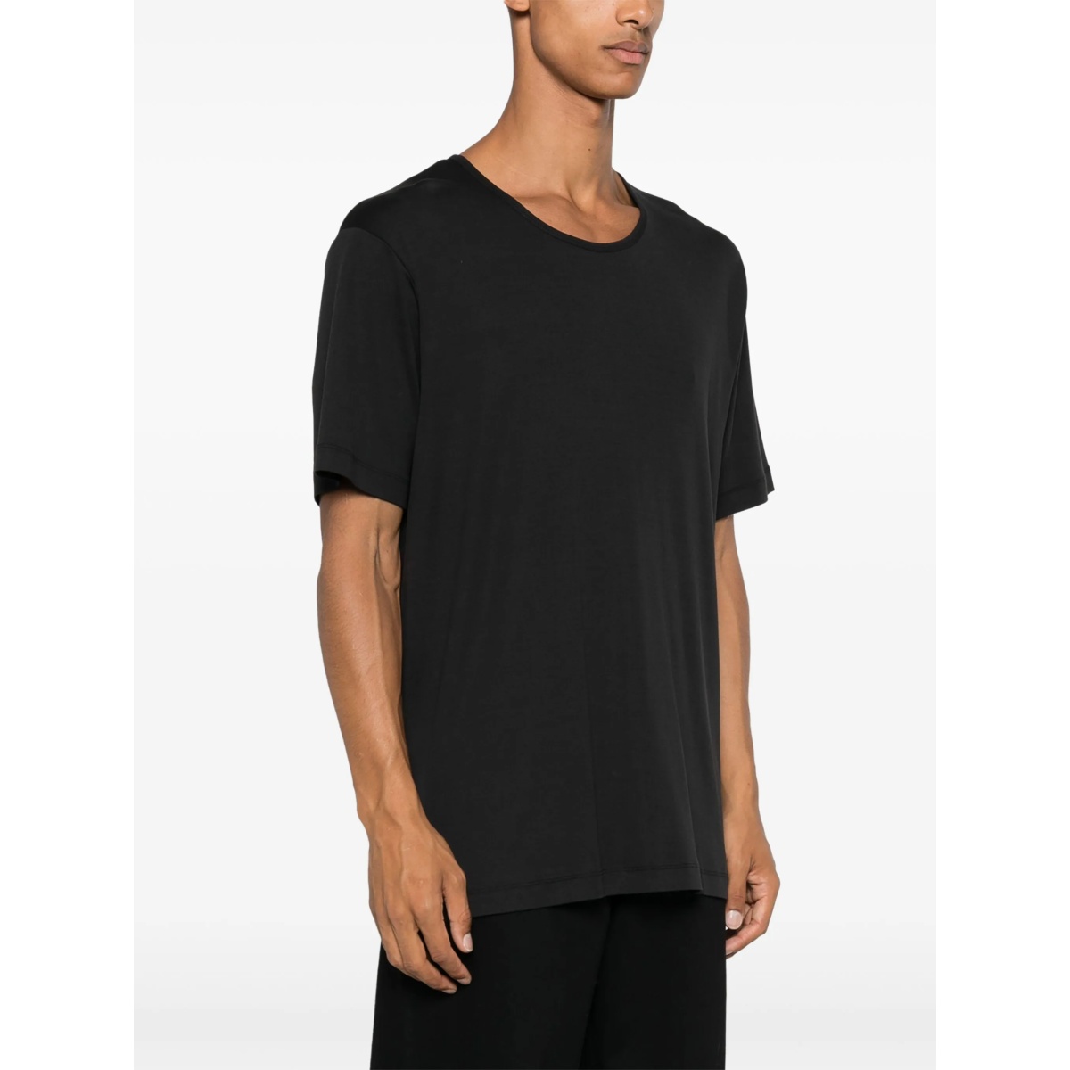 ribbed U-neck T-shirt - Img 3