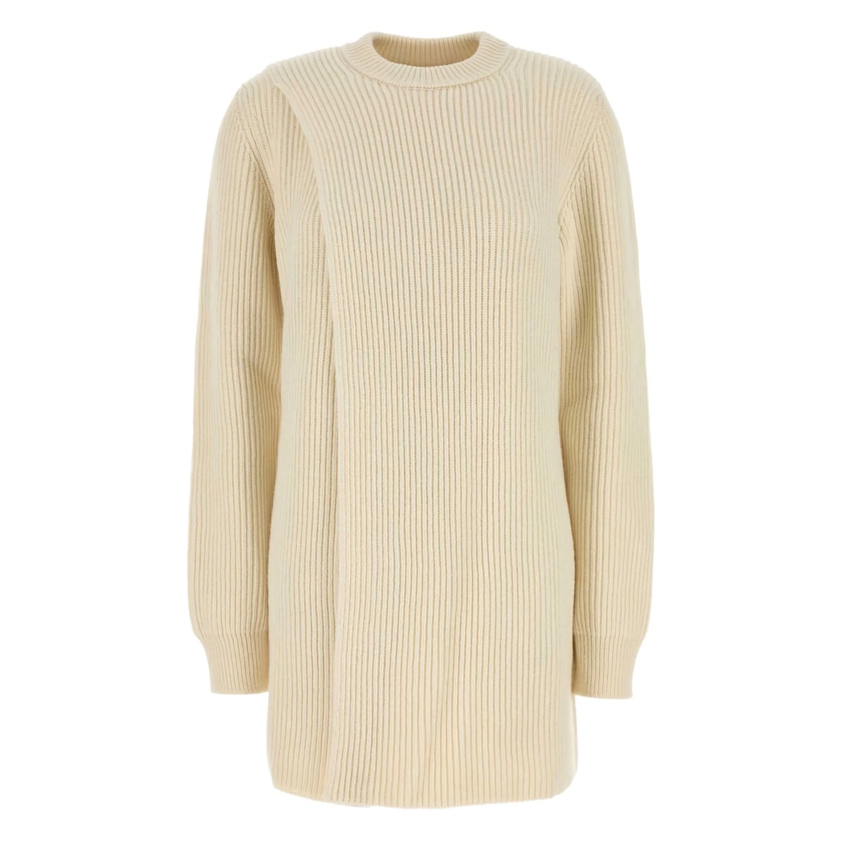 ribbed wool sweater dress