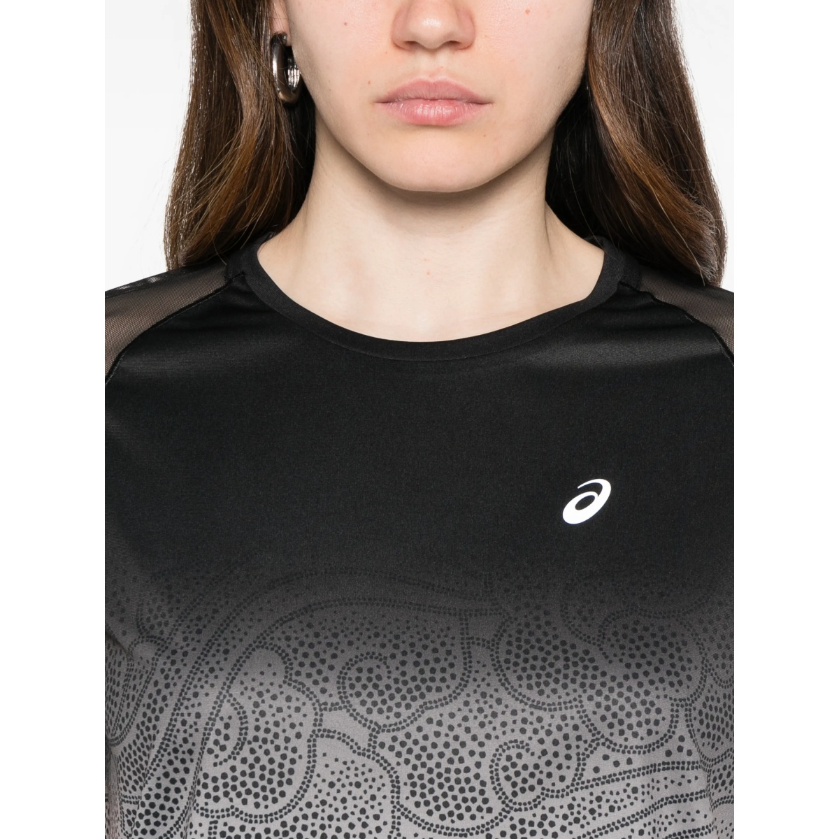 Road mesh-panel printed T-shirt - Img 5
