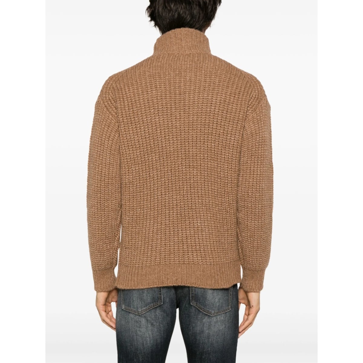 roll-neck chunky-knit jumper - Img 4
