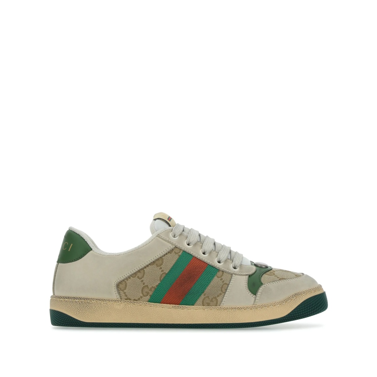 Screener leather sneakers