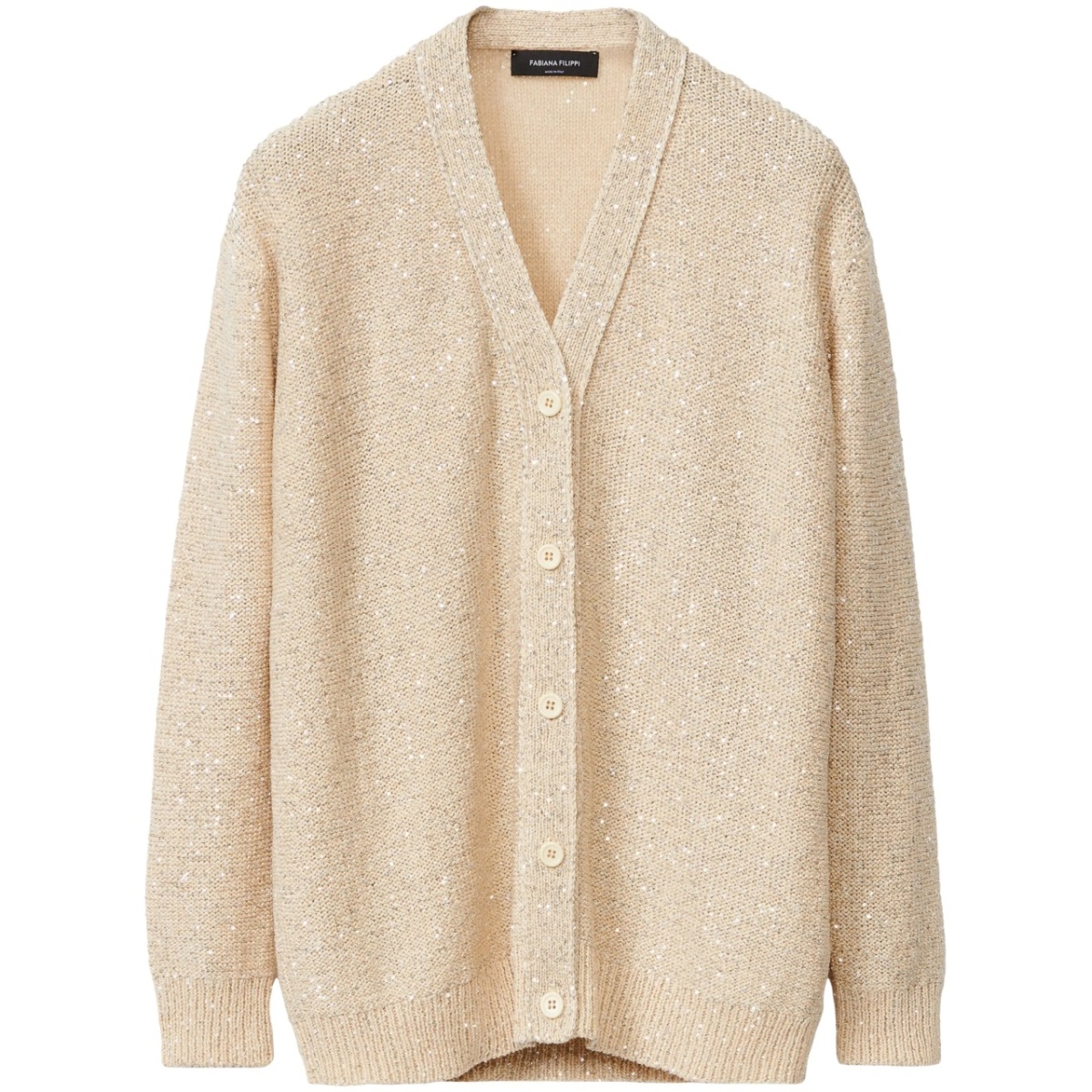 sequin-embellished cardigan