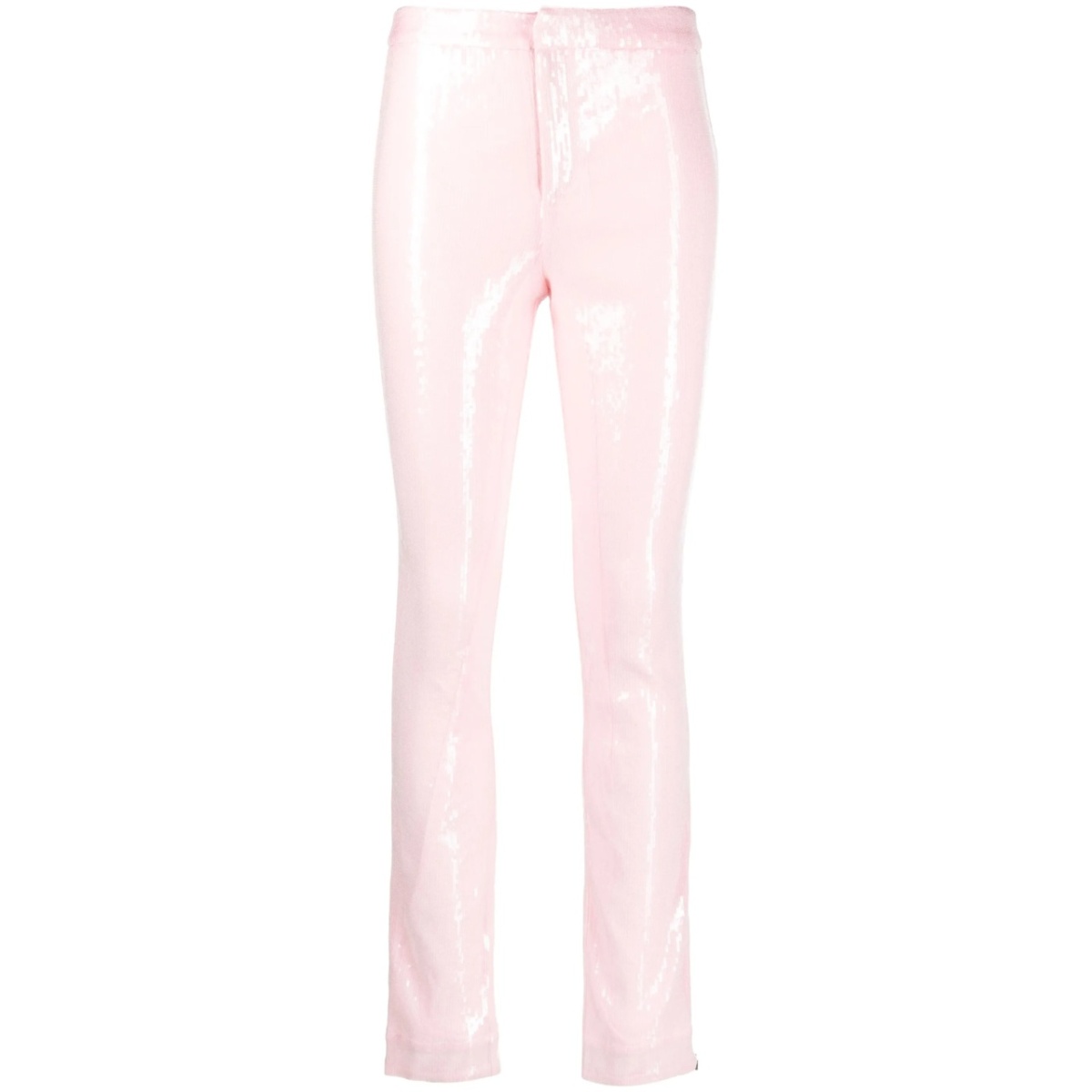 sequin-embellished trousers