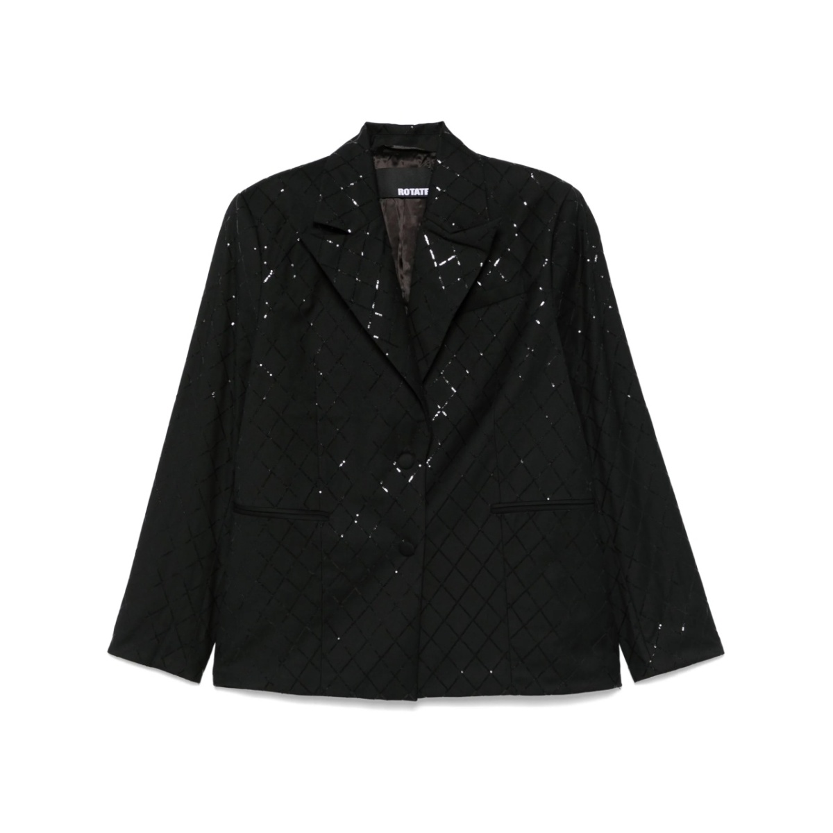 sequinned blazer