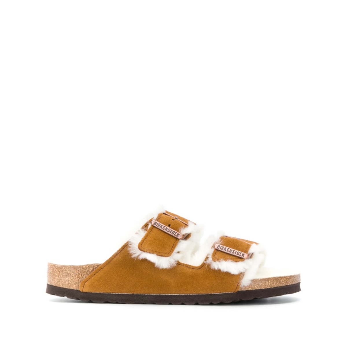 shearling sandals