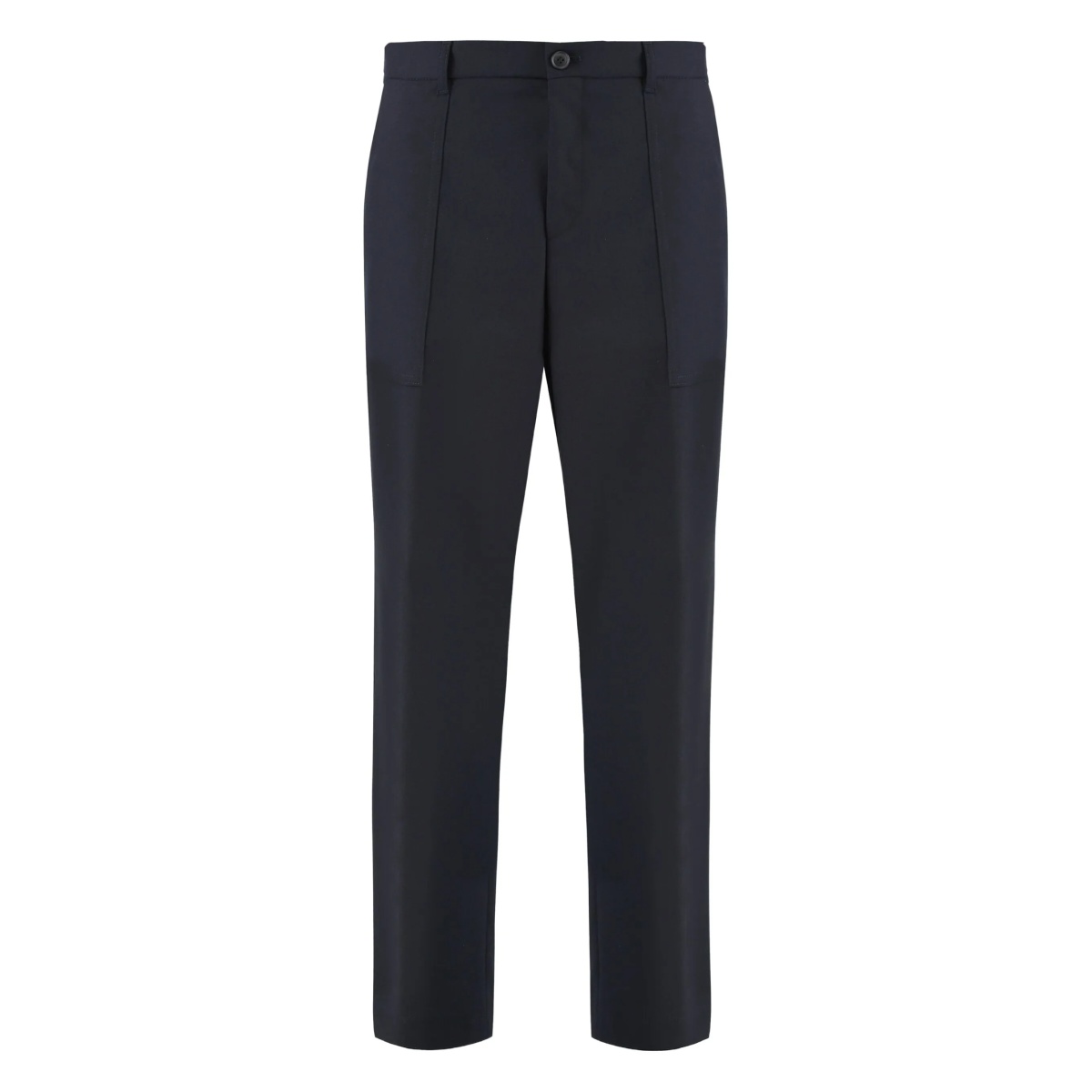 side-pocket wool trousers
