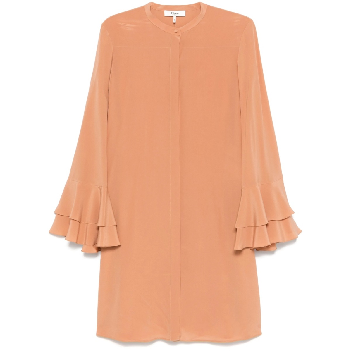 silk shirt dress