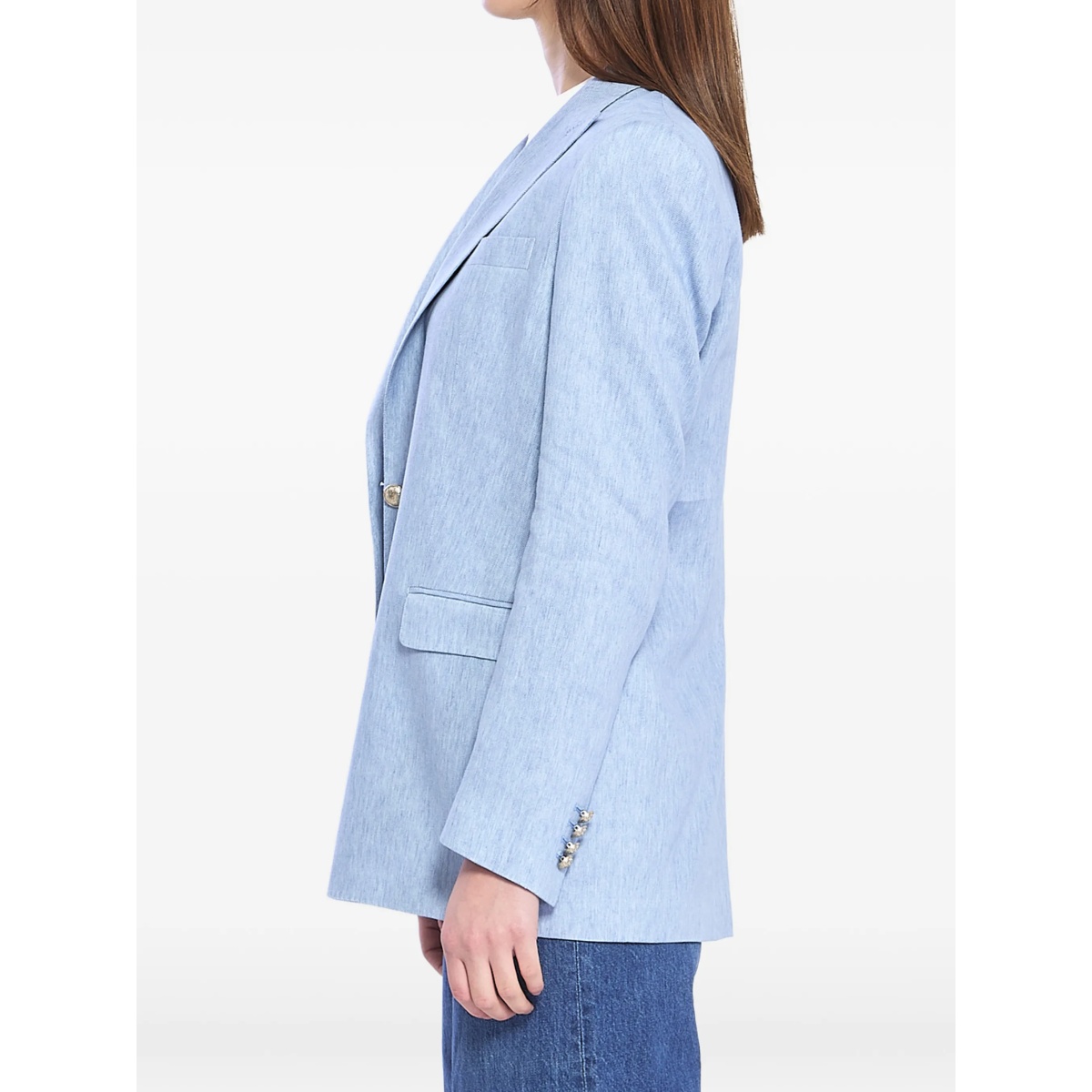 single-breasted blazer - Img 3