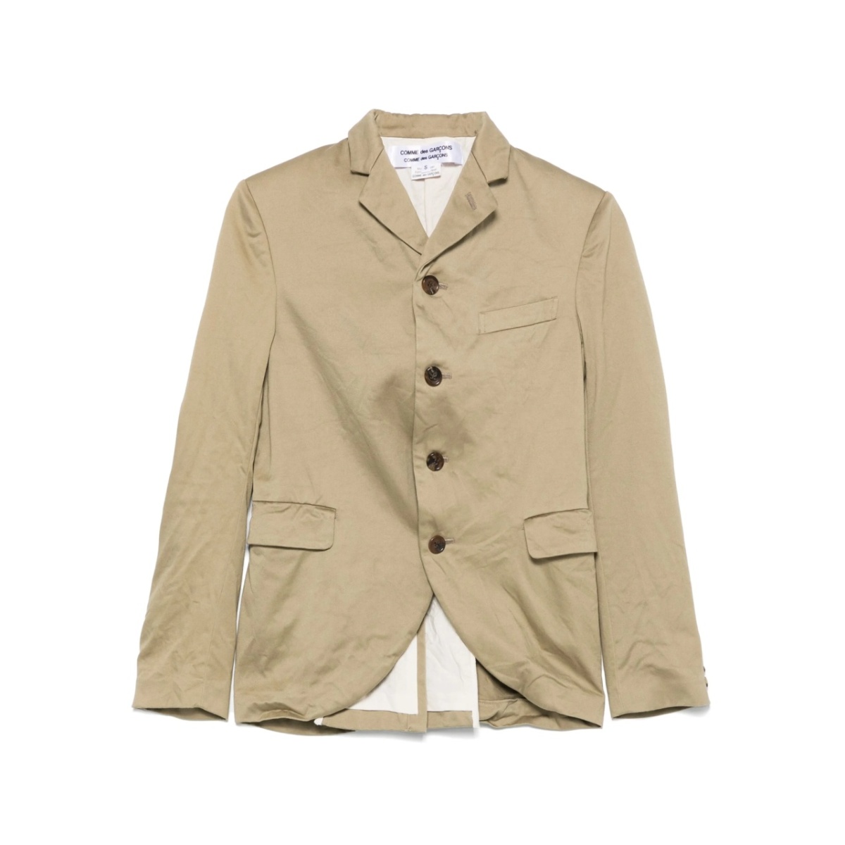 single-breasted blazer