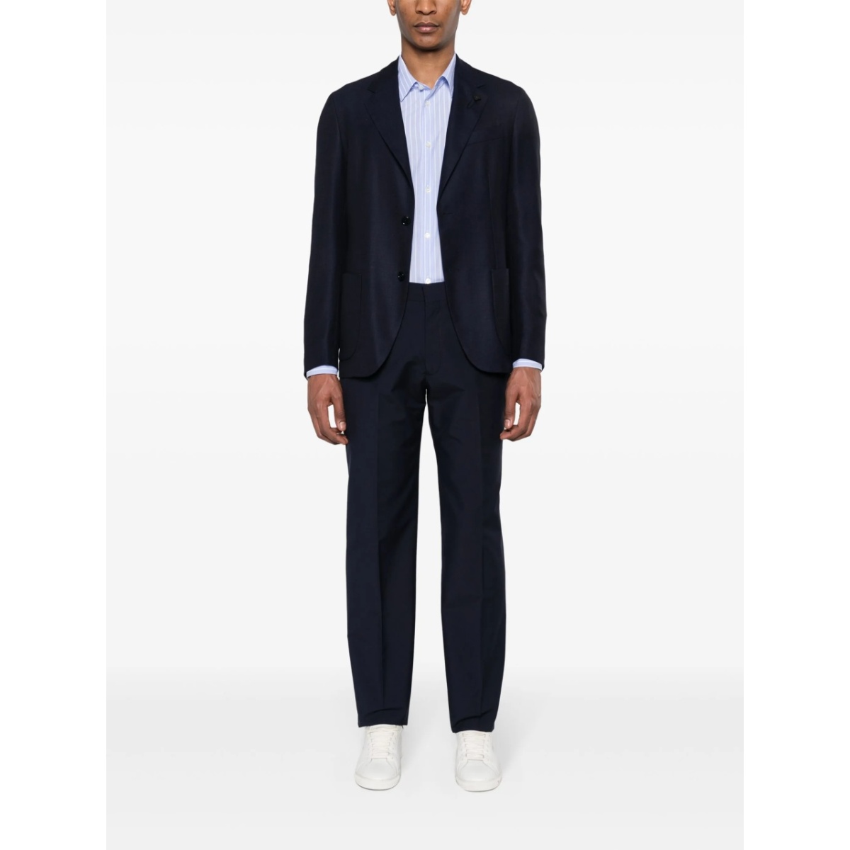 single-breasted wool blazer - Img 2