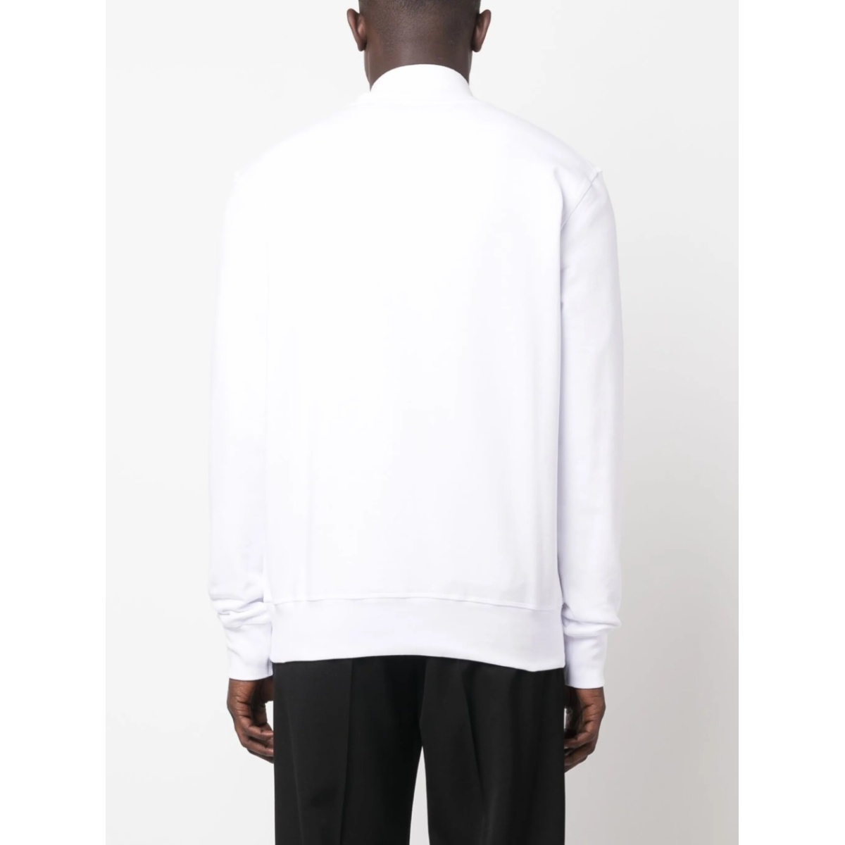 skull-print cotton sweatshirt - Img 4