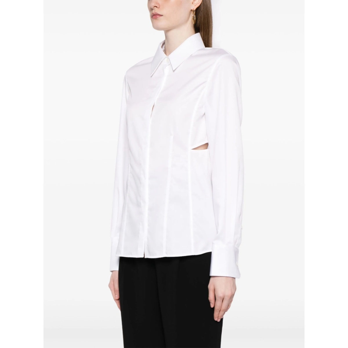 slash silk shirt - Img 3