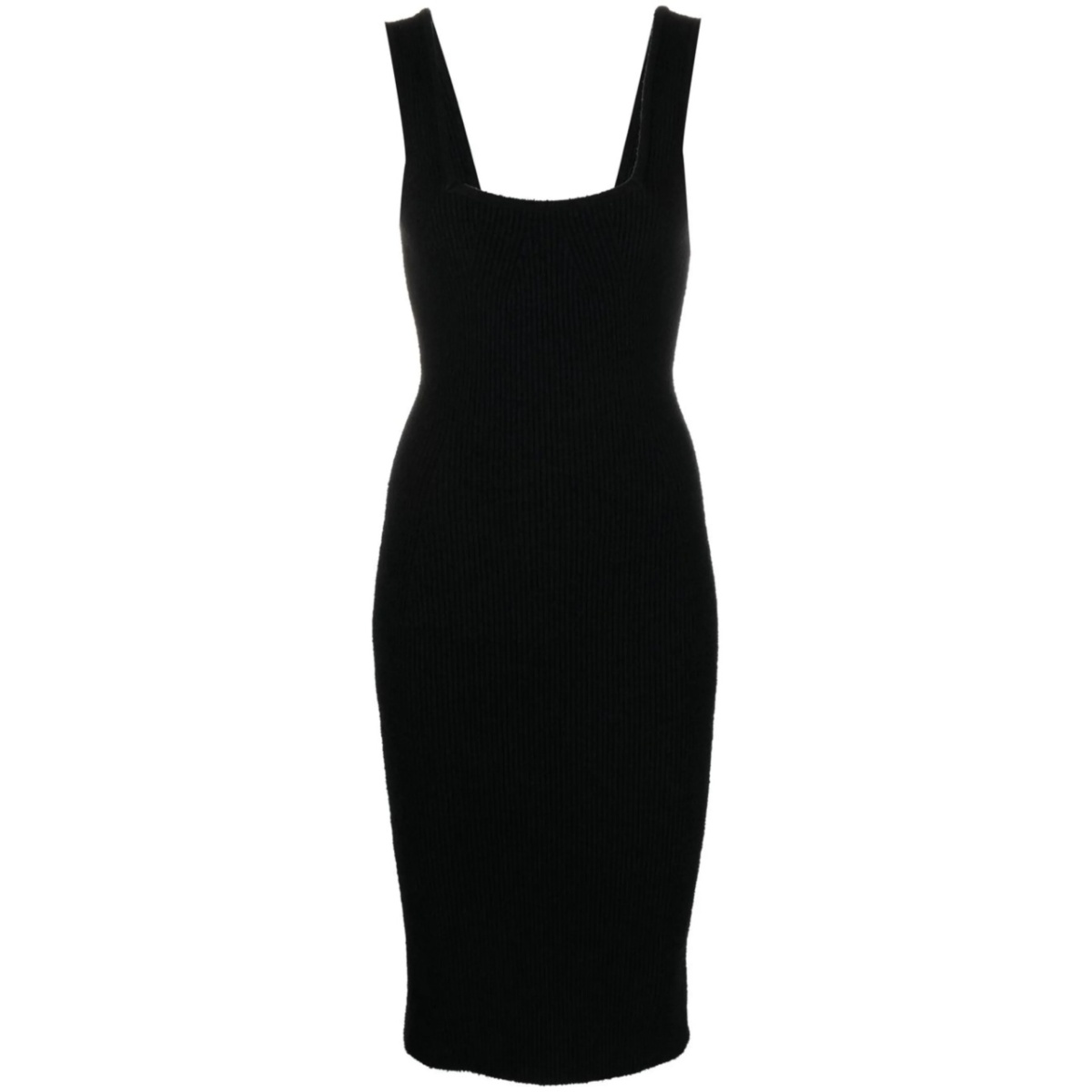sleeveless midi dress