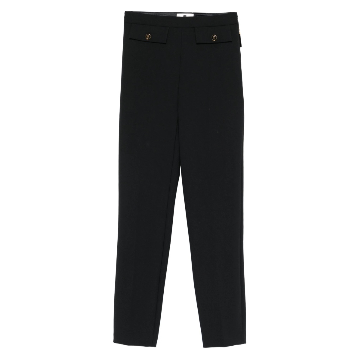slim-fit tailored trousers