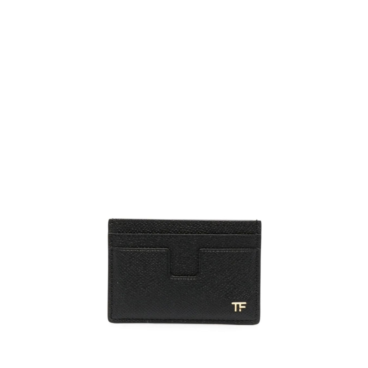 small grained texture leather cardholder