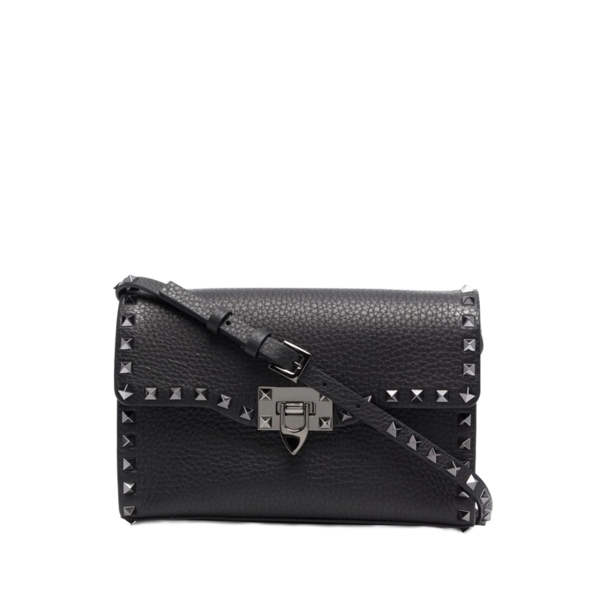 small Rockstud leather crossbody bag