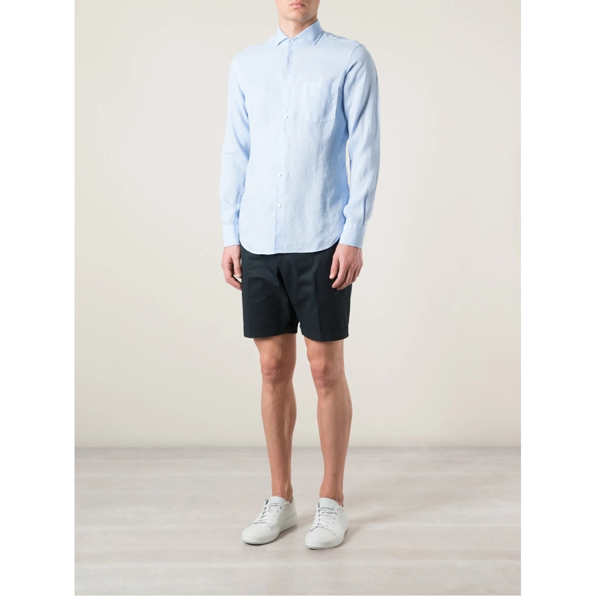 spread collar shirt - Img 2