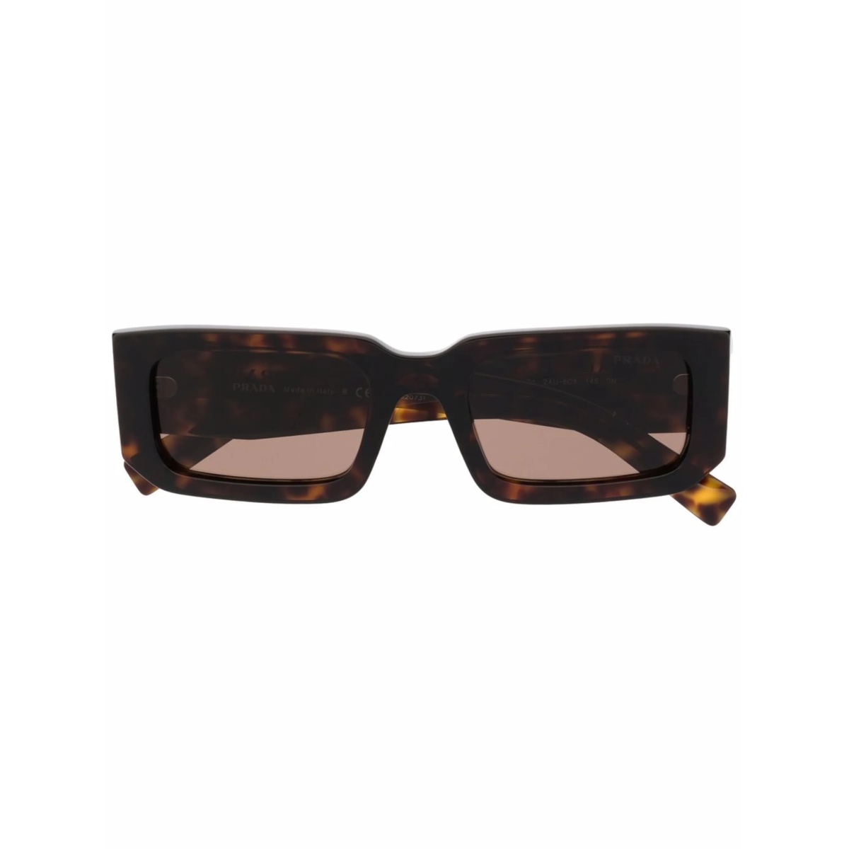 square-frame tortoiseshell sunglasses